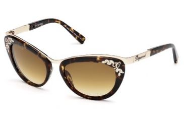 Image of DSquared DQ0096 Sunglasses - Dark Havana Frame Color
