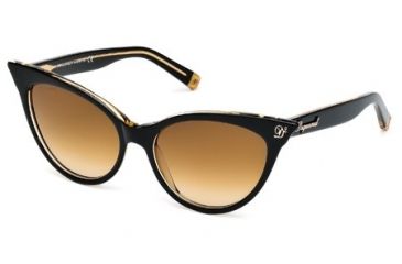 Image of DSquared DQ0097 Sunglasses - Black Frame Color