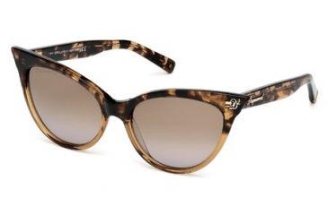 Image of DSquared DQ0097 Sunglasses - Havana Frame Color