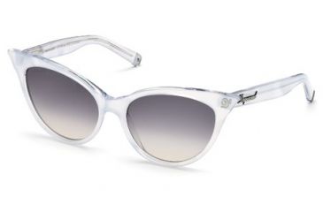Image of DSquared DQ0097 Sunglasses - White / Crystal Frame Color