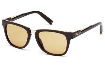 Image of DSquared DQ0106 Sunglasses - Blonde Havana Frame Color, Roviex Lens Color