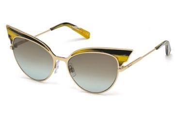 Image of DSquared DQ0166 Sunglasses - Coloured Horn Frame Color