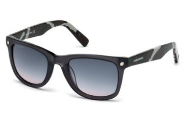 Image of DSquared DQ0171 Sunglasses - Grey Frame Color