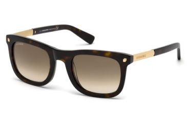 Image of DSquared DQ0178 Sunglasses - Dark Havana Frame Color