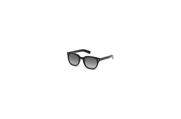 Image of DSquared DQ0208 Sunglasses - Shiny Black Frame Color, Gradient Smoke Lens Color