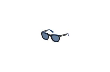 Image of DSquared DQ0223 Sunglasses - Black Frame Color, Blue Lens Color