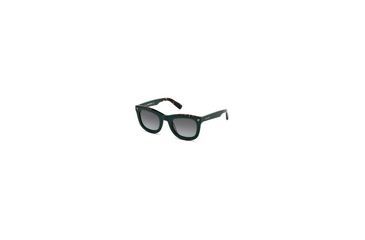 Image of DSquared DQ0223 Sunglasses - Dark Green Frame Color, Gradient Smoke Lens Color