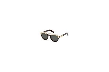 Image of DSquared DQ0236 Sunglasses - Dark Havana Frame Color, Green Lens Color