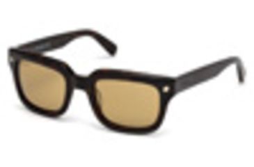 Image of DSquared DQ0238 Sunglasses - Dark Havana Frame Color, Brown Lens Color
