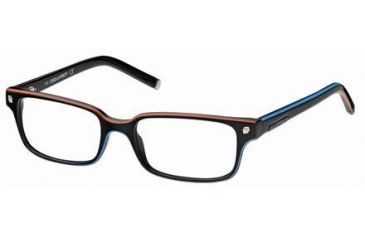 Image of DSquared DQ5018 Eyeglass Frames - 01B Frame Color