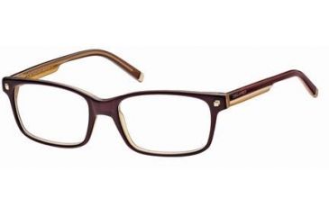 Image of DSquared DQ5036 Eyeglass Frames - Bordeaux Frame Color