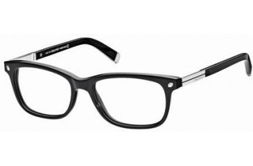 Image of DSquared DQ5052 Eyeglass Frames - Shiny Black Frame Color