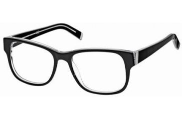 Image of DSquared DQ5058 Eyeglass Frames - Black/Crystal Frame Color