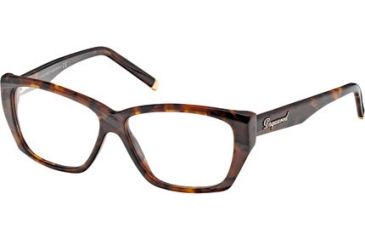Image of DSquared DQ5063 Eyeglass Frames - Frame 052, Size 54 DQ506354052