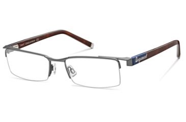 Image of DSquared DQ5069 Eyeglass Frames - Matte Blue Frame Color