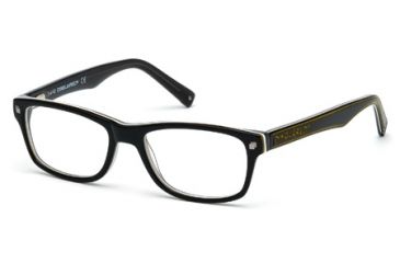 Image of DSquared DQ5113 Eyeglass Frames - Black Frame Color