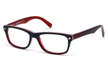 Image of DSquared DQ5113 Eyeglass Frames - Blue Frame Color