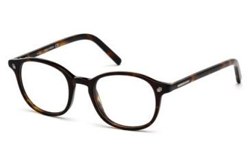 Image of DSquared DQ5124 Eyeglass Frames - Dark Havana Frame Color