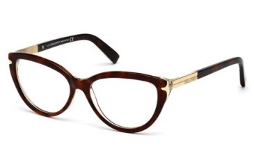 Image of DSquared DQ5133 Eyeglass Frames - Havana Frame Color