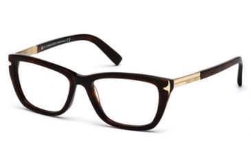 Image of DSquared DQ5134 Eyeglass Frames - Dark Havana Frame Color
