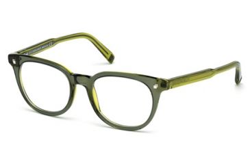 Image of DSquared DQ5144 Eyeglass Frames - Dark Green Frame Color