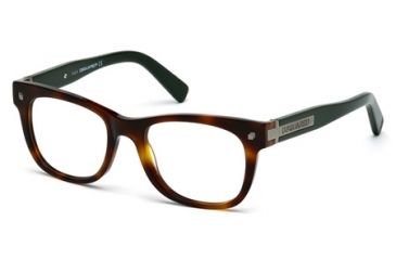 Image of DSquared DQ5145 Eyeglass Frames - Blonde Havana Frame Color
