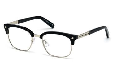 Image of DSquared DQ5148 Eyeglass Frames - Shiny Black Frame Color
