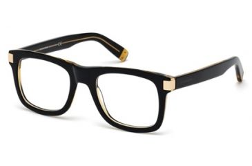 Image of DSquared DQ5155 Eyeglass Frames - Black Frame Color