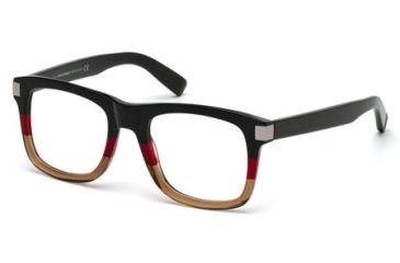 Image of DSquared DQ5155 Eyeglass Frames - Dark Green Frame Color
