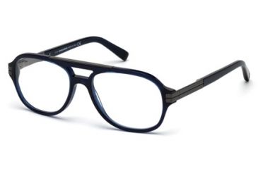 Image of DSquared DQ5157 Eyeglass Frames - Shiny Blue Frame Color