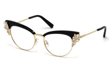 Image of DSquared DQ5161 Eyeglass Frames - Black Frame Color