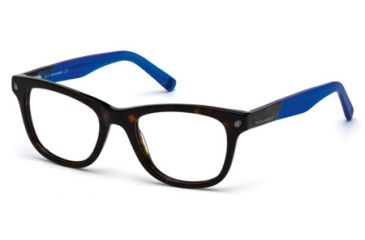 Image of DSquared DQ5167 Eyeglass Frames - Dark Havana Frame Color