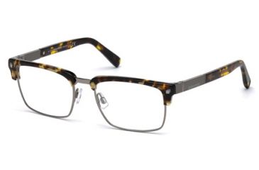 Image of DSquared DQ5169 Eyeglass Frames - Coloured Havana Frame Color