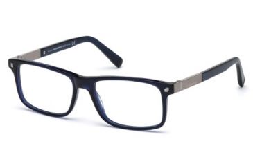 Image of DSquared DQ5170 Eyeglass Frames - Shiny Blue Frame Color