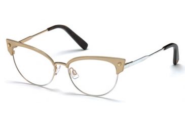 Image of DSquared DQ5172 Eyeglass Frames - Gold Frame Color