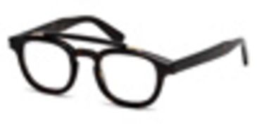 Image of DSquared DQ5193 Eyeglass Frames - Dark Havana Frame Color