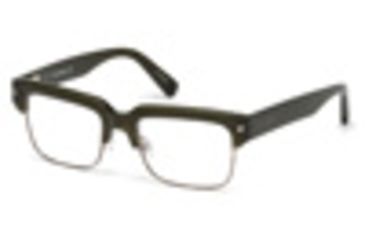 Image of DSquared DQ5231 Eyeglass Frames - Matte Dark Green Frame Color
