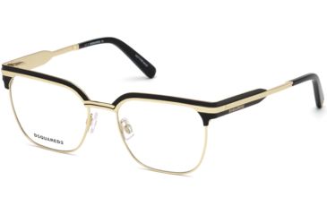 Image of DSquared DQ5240 Eyeglass Frames - Black Frame Color