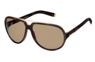 Image of Dsquared DQ0006 Sunglasses - Dark Havana Frame Color, Brown Lens Color