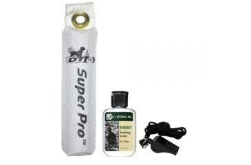 Image of DT Systems Dog Training Kit - Nylon White w/ Rabbit scent, White, 73305