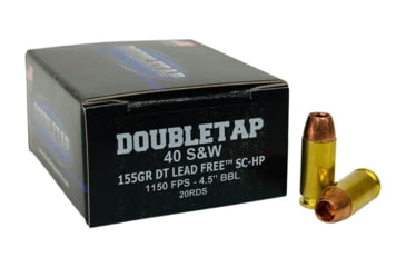 Image of Dtap 40Sw 155 Lf Sc-Hp Pistol Ammo 20/50, 40155X