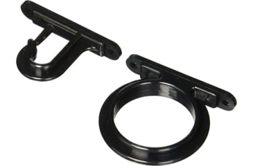 Image of Du-Bro Fishing Rod Holders, Black, 1060B