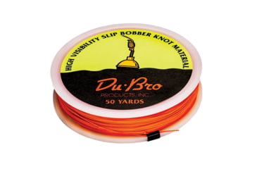 Image of Du-Bro Replacement Slip Bobber Knot Line, Orange, 1159