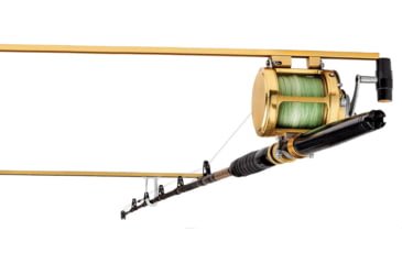 Image of Du-Bro Tournament Fishing Rod Holder, Gold/White, 1090G
