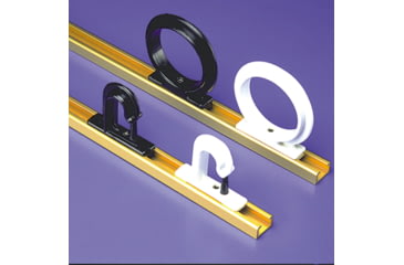 Image of Du-Bro Trac-A-Rod Holders, Black, 1070B