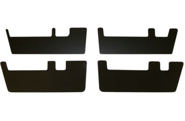Image of Du-Ha 03-16 Ford F-250 thru F-550 Super Duty Crew Cab Gun Rack, Fits Underseat Storage, Black, Custom Fit, 90018