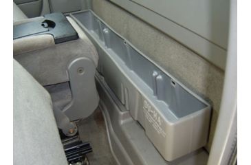 Image of Du-Ha Behind-the-Seat Storage 88-98 Chevrolet/GMC C/K Regular Cab, Black, 10038