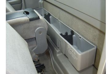 Image of Du-Ha Behind-the-Seat Storage 88-98 Chevrolet/GMC C/K Regular Cab, Black, 10038