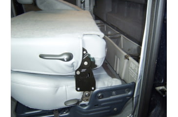 Image of Du-Ha Behind-the-Seat Storage for 00-07 Ford F-250 thru F-550 Super Duty Crew Cab &amp; Regular Cab, Black, 20025