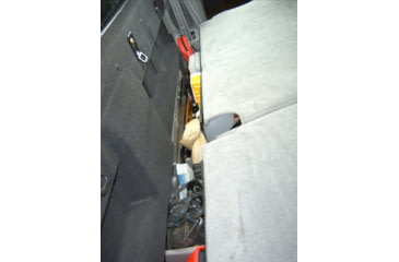 Image of Du-Ha Behind-the-Seat Storage for 00-07 Ford F-250 thru F-550 Super Duty Crew Cab &amp; Regular Cab, Black, 20025